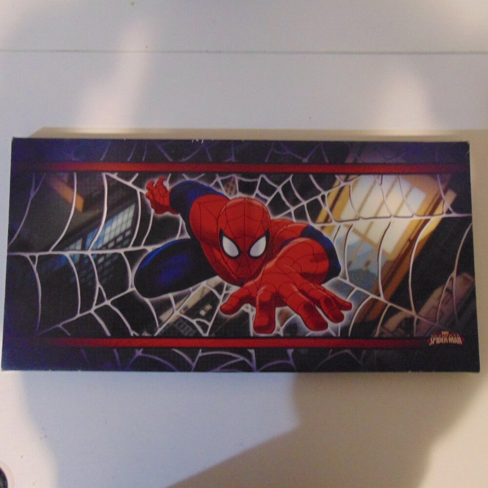 SPIDERMAN WALL DECOR KIDS 11X22.5 IN